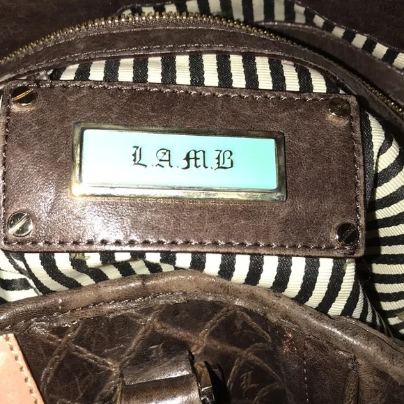 Gwen Stefani vintage L.A.M.B. Rocksteady leather bag - Picture 13 of 13